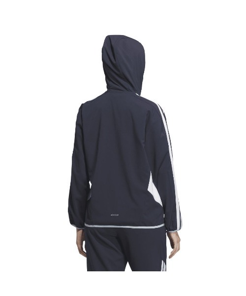adidas(アディダス)の「アディダス adidas チーム CL ジャケット(ナイロンジャケット・レディース・ネイビー/ブラック/ホワイト・S/M/L/XL)」の9枚目の写真