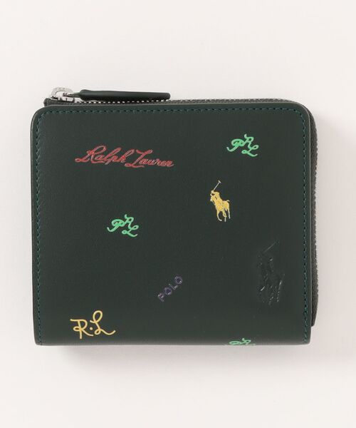 マルチカラーロゴ Lジップコインウォレット（財布）｜POLO RALPH 