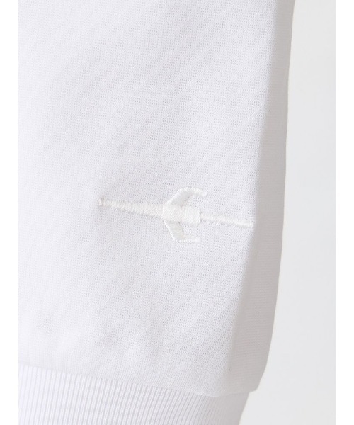 TRANS CONTINENTS（トランスコンチネンツ）の「TRANS CONTINENTS　ハイゲージ　モックネックロンT　ホワイト/ブラック/ピンク/ベージュ（Tシャツ/カットソー・メンズ・ベージュ/ホワイト/ピンク/ブラック・M/L/LL）」の11枚目の写真