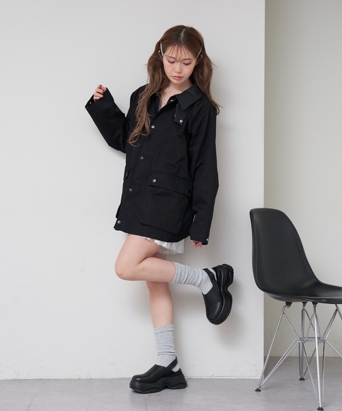 RAY CASSIN（レイカズン）の「厚底スリッポン（スリッポン・レディース・ブラック/ベージュ・M/S/L）」の10枚目の写真