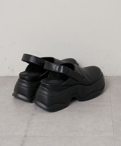 RAY CASSIN（レイカズン）の「厚底スリッポン（スリッポン・レディース・ブラック/ベージュ・M/S/L）」の15枚目の写真