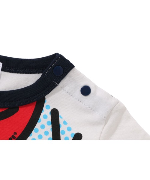 BABY MILO SHERIFF VEST PRINT ROMPERS（ロンパース）｜A