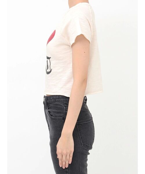 jouetie（ジュエティ）の「I LOVE jt ラグランTシャツ 夏服（Tシャツ/カットソー・レディース・ブラック/ピンク/オフホワイト・MEDIUM）」の6枚目の写真