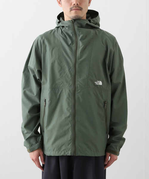THE NORTH FACE(ザノースフェイス)の「WEB限定【THE NORTH FACE / ザ ノースフェイス】コンパクト ジャケット(ナイロンジャケット・メンズ・グリーン/ブラック・X-LARGE/LARGE/MEDIUM)」の6枚目の写真