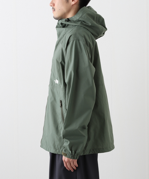 THE NORTH FACE(ザノースフェイス)の「WEB限定【THE NORTH FACE / ザ ノースフェイス】コンパクト ジャケット(ナイロンジャケット・メンズ・グリーン/ブラック・X-LARGE/LARGE/MEDIUM)」の5枚目の写真