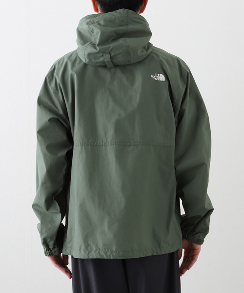 THE NORTH FACE(ザノースフェイス)の「WEB限定【THE NORTH FACE / ザ ノースフェイス】コンパクト ジャケット(ナイロンジャケット・メンズ・グリーン/ブラック・X-LARGE/LARGE/MEDIUM)」の4枚目の写真