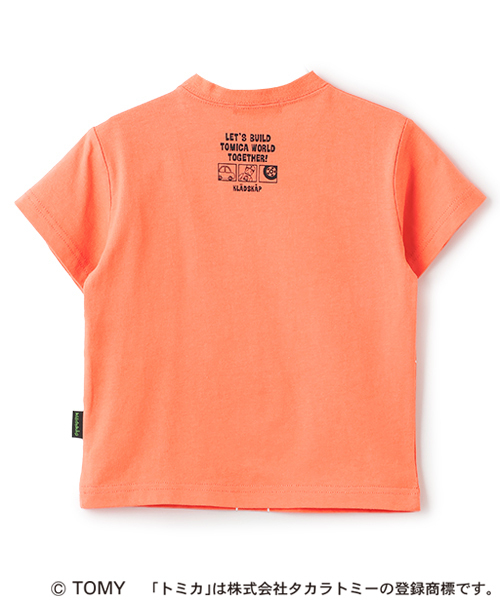 kladskap(クレードスコープ)の「【トミカ】半袖Tシャツ(Tシャツ/カットソー・キッズ・ブルー/サーモンピンク・90cm/100cm/110cm/120cm)」の3枚目の写真