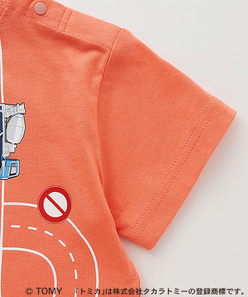 kladskap(クレードスコープ)の「【トミカ】半袖Tシャツ(Tシャツ/カットソー・キッズ・ブルー/サーモンピンク・90cm/100cm/110cm/120cm)」の5枚目の写真