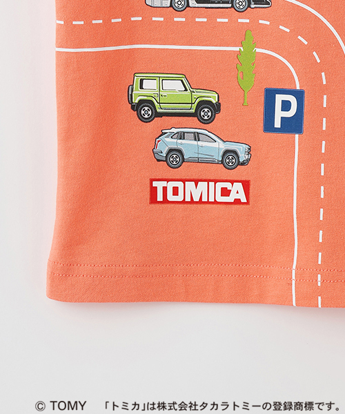 kladskap(クレードスコープ)の「【トミカ】半袖Tシャツ(Tシャツ/カットソー・キッズ・ブルー/サーモンピンク・90cm/100cm/110cm/120cm)」の7枚目の写真