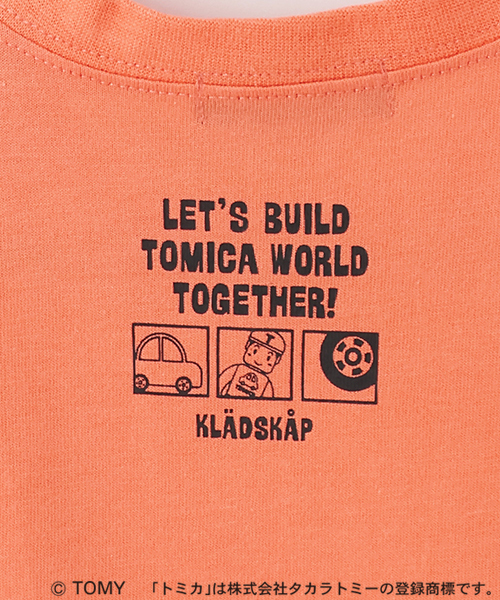 kladskap(クレードスコープ)の「【トミカ】半袖Tシャツ(Tシャツ/カットソー・キッズ・ブルー/サーモンピンク・90cm/100cm/110cm/120cm)」の9枚目の写真