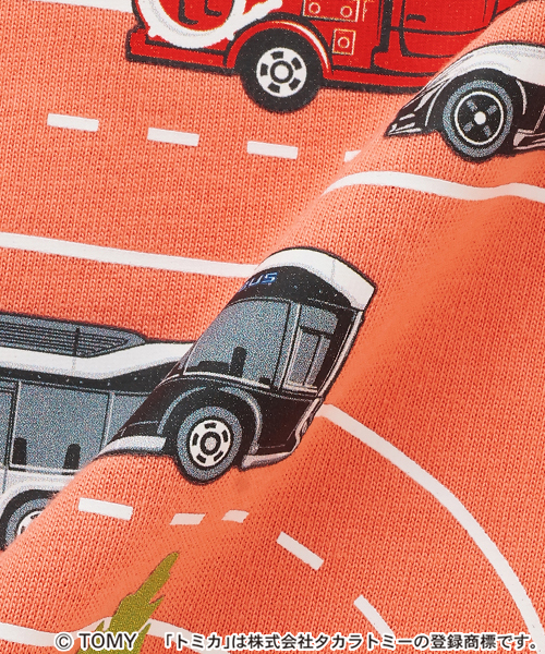 kladskap(クレードスコープ)の「【トミカ】半袖Tシャツ(Tシャツ/カットソー・キッズ・ブルー/サーモンピンク・90cm/100cm/110cm/120cm)」の10枚目の写真
