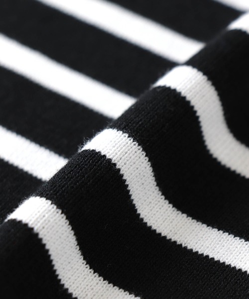 DRESSLAVE(ドレスレイブ)の「uca / cool touch stripe tank pullover(クールタッチストライプ柄タンクプルオーバー)(ニット/セーター・レディース・ホワイト/ブラック・38)」の14枚目の写真