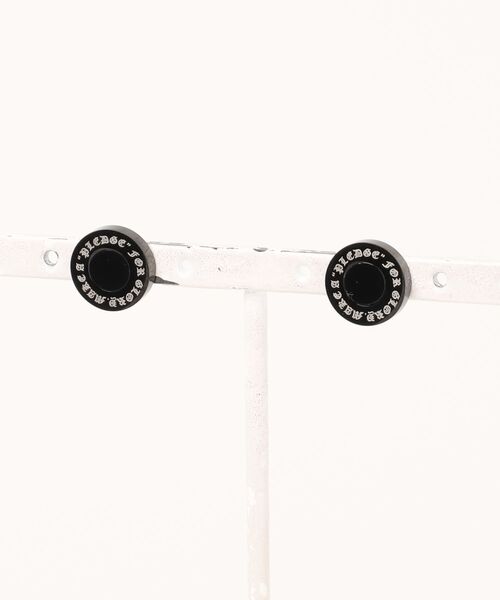 Pledge(プレッジ)の「【RS】【Pledge(プレッジ)】オニキスピアス(ペア)(ピアス(両耳用)・レディース・ブラック/シルバー/ゴールド・FREE)」の9枚目の写真