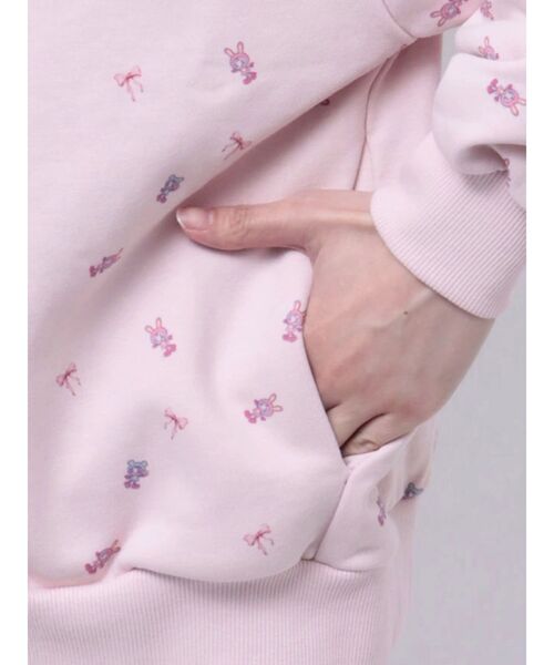 CALNAMUR(カルナムール)の「【MEZZO PIANOコラボ】ベリエちゃんブルーベリエちゃん HOODIE(パーカー・レディース・ピンク/オフホワイト・FREE)」の21枚目の写真