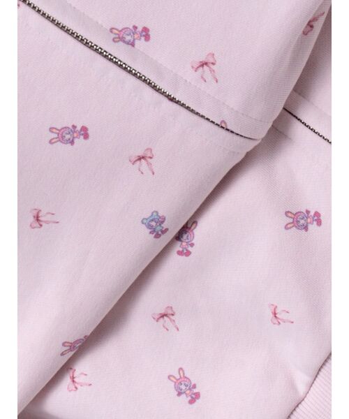 CALNAMUR(カルナムール)の「【MEZZO PIANOコラボ】ベリエちゃんブルーベリエちゃん HOODIE(パーカー・レディース・ピンク/オフホワイト・FREE)」の11枚目の写真