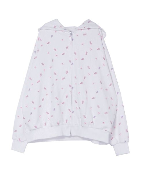 CALNAMUR(カルナムール)の「【MEZZO PIANOコラボ】ベリエちゃんブルーベリエちゃん HOODIE(パーカー・レディース・ピンク/オフホワイト・FREE)」の16枚目の写真