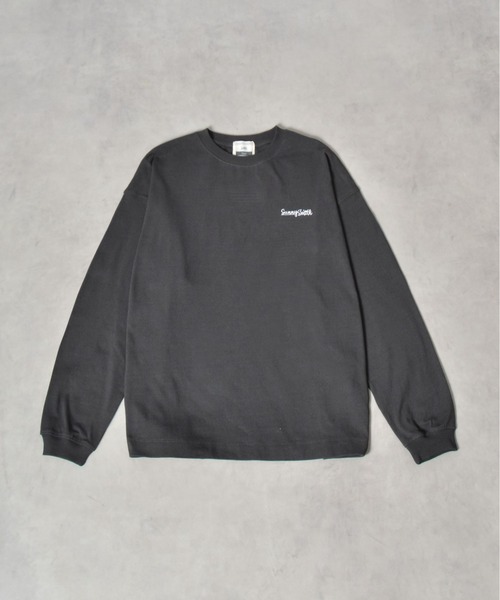 Sunny Smith(サニースミス)の「【SUNNY SMITH】SUNSETヤシの木柄 両面刺繍ロングスリーブTシャツ(CP)(Tシャツ/カットソー・メンズ・スモーク/ホワイト・L/M)」の10枚目の写真