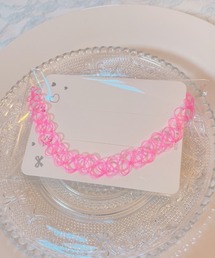 B.I.D.（ビーアイディー）の「《ワイヤータトゥーチョーカー/Y2K 平成ギャル 推しカラー（MA/EK277）（チョーカー）」