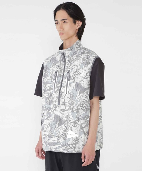 セール】BRUSHED NYLON VEST｜ブラッシュナイロンベスト UNISEX