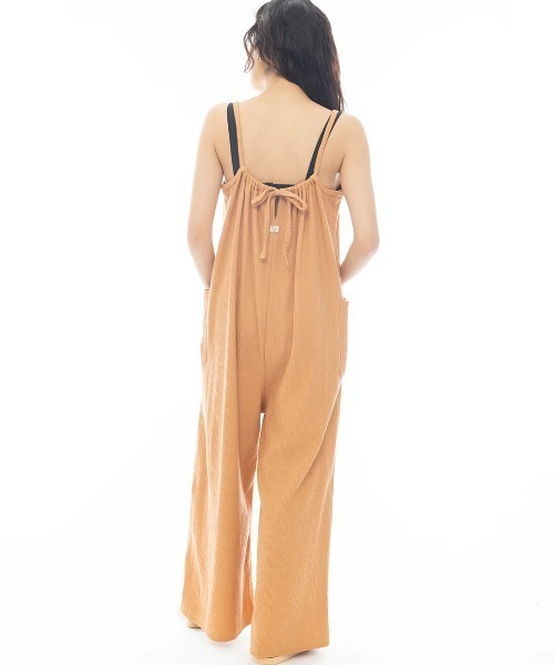 BILLABONG(ビラボン)の「BILLABONG レディース 【CHILLWEAR】 JACQUARD RIB SALOPETTE ロングパンツ 【2025年春夏モデル】/ビラボンジャガードリブフレアシルエットサロペット(サロペット/オーバーオール・レディース・ブラック/ベージュ/アイボリー・MEDIUM)」の10枚目の写真