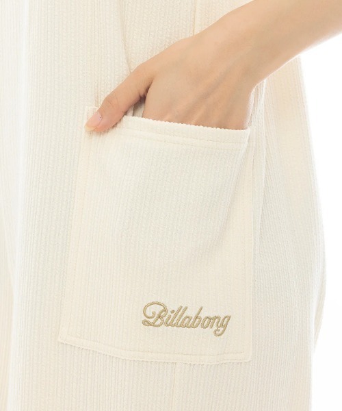BILLABONG(ビラボン)の「BILLABONG レディース 【CHILLWEAR】 JACQUARD RIB SALOPETTE ロングパンツ 【2025年春夏モデル】/ビラボンジャガードリブフレアシルエットサロペット(サロペット/オーバーオール・レディース・ブラック/ベージュ/アイボリー・MEDIUM)」の6枚目の写真
