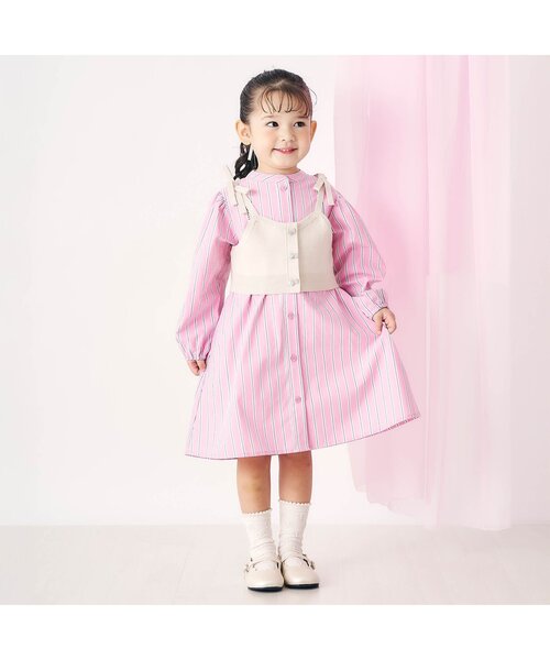 apres les cours（アプレレクール）の「ぽこぽこお花ジャカードソックス（ソックス/靴下・キッズ・アイボリー/サックスブルー・12/15 /18/21）」の8枚目の写真