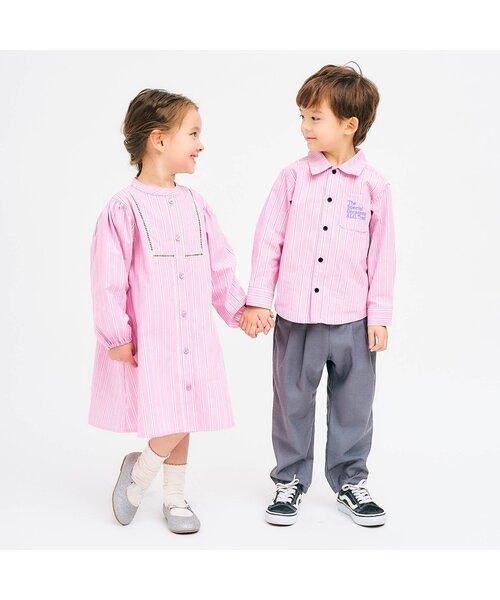 apres les cours（アプレレクール）の「ぽこぽこお花ジャカードソックス（ソックス/靴下・キッズ・アイボリー/サックスブルー・12/15 /18/21）」の7枚目の写真