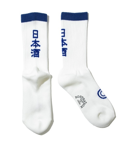 ROSTER SOX(ロスターソックス)の「ROSTER SOX/ロスターソックス SAKE(ソックス/靴下・メンズ・ホワイト・MEDIUM/LARGE)」の2枚目の写真