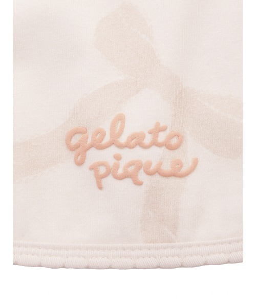 gelato pique（ジェラートピケ）の「【BABY】スタイ（スタイ/よだれかけ・キッズ・ベージュ/グレー/オフホワイト/ピンク/レッド/イエロー/ブルー/クリーム/ライトピンク/ミント・FREE）」の17枚目の写真