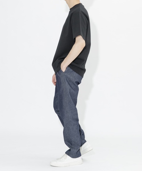 URBAN RESEARCH ROSSO MEN(アーバンリサーチロッソメン)の「『接触冷感/吸水速乾』『XLサイズあり』ハイパフォーマンスSTANDARDポンチTシャツ(Tシャツ/カットソー・メンズ・オリーブ/グレー系その他/ブラック/ホワイト/ブルー・X-LARGE/LARGE/MEDIUM/SMALL)」の9枚目の写真