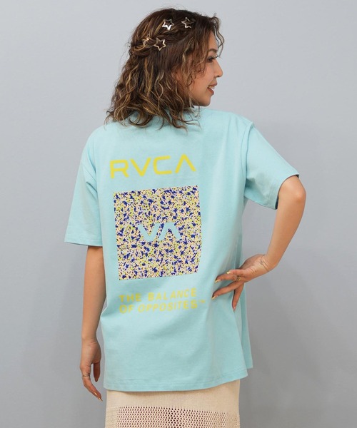 tシャツ RVCA/ルーカ Tシャツ バックプリント フラワープリント BF04C-200 レディース RVCA/ルーカ Tシャツ バックプリント フラワープリント BF04C