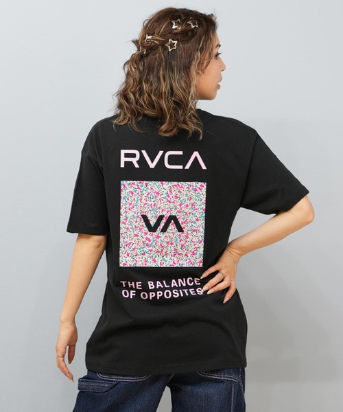 セール】RVCA/ルーカ Tシャツ バックプリント フラワープリント