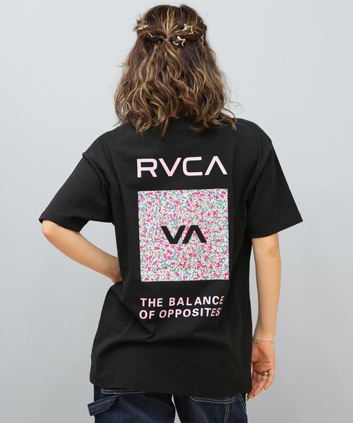 tシャツ RVCA/ルーカ Tシャツ バックプリント フラワープリント BF04C-200 レディース RVCA/ルーカ Tシャツ バックプリント フラワープリント BF04C