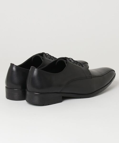 PR01.(ピーアールワン)の「Robe pleine スワールモカシン 外羽根スクエア レザーシューズ(ドレスシューズ・メンズ・ブラック・44/41/42/43/40)」の3枚目の写真