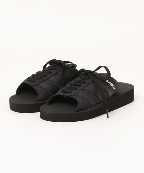 アディダス ガゼル ビーチ サンダル 黒 Gazelle Beach 23.5 jq7423_1.jpg