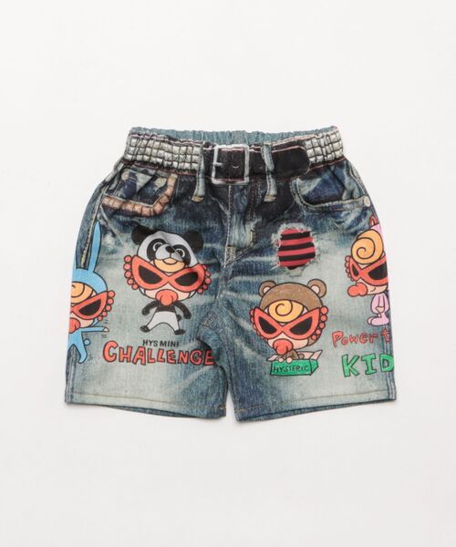 ヒスミニ ハーフパンツ サロペット ヒスミニヒステリックミニミニラ