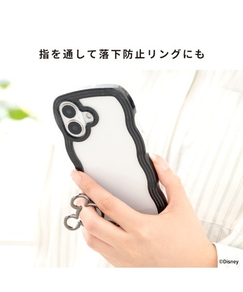 Disney（ディズニー）の「ディズニー キャラクター 各種スマートフォン対応 ストラップホルダー カラビナ チャーム (ミッキーアイコン)（キーホルダー・レディース・ブラック系その他/シルバー/クリアブラック/ゴールド/ピンクゴールド・FREE）」の14枚目の写真