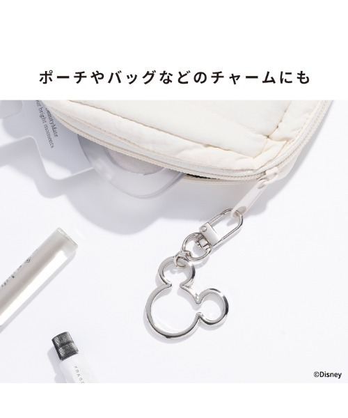 Disney（ディズニー）の「ディズニー キャラクター 各種スマートフォン対応 ストラップホルダー カラビナ チャーム (ミッキーアイコン)（キーホルダー・レディース・ブラック系その他/シルバー/クリアブラック/ゴールド/ピンクゴールド・FREE）」の15枚目の写真