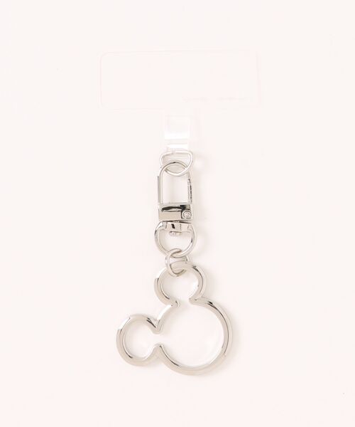 Disney（ディズニー）の「ディズニー キャラクター 各種スマートフォン対応 ストラップホルダー カラビナ チャーム (ミッキーアイコン)（キーホルダー・レディース・ブラック系その他/シルバー/クリアブラック/ゴールド/ピンクゴールド・FREE）」の18枚目の写真