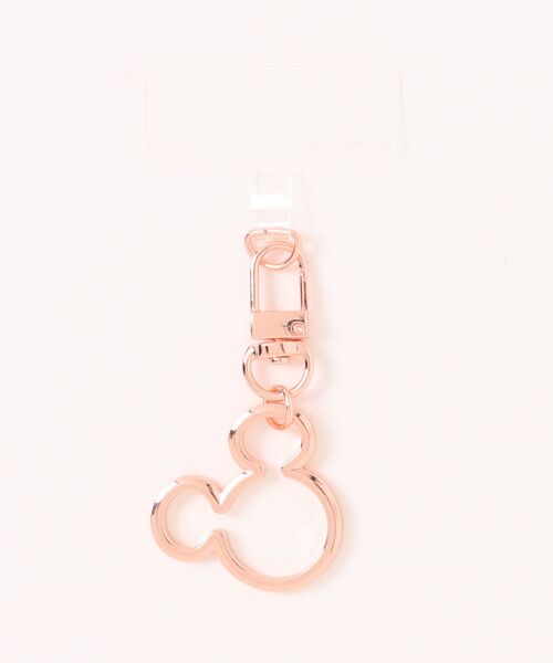 Disney（ディズニー）の「ディズニー キャラクター 各種スマートフォン対応 ストラップホルダー カラビナ チャーム (ミッキーアイコン)（キーホルダー・レディース・ブラック系その他/シルバー/クリアブラック/ゴールド/ピンクゴールド・FREE）」の20枚目の写真