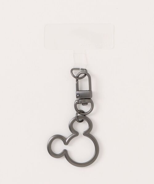 Disney（ディズニー）の「ディズニー キャラクター 各種スマートフォン対応 ストラップホルダー カラビナ チャーム (ミッキーアイコン)（キーホルダー・レディース・ブラック系その他/シルバー/クリアブラック/ゴールド/ピンクゴールド・FREE）」の17枚目の写真