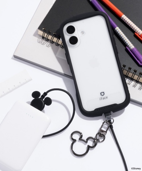 Disney（ディズニー）の「ディズニー キャラクター 各種スマートフォン対応 ストラップホルダー カラビナ チャーム (ミッキーアイコン)（キーホルダー・レディース・ブラック系その他/シルバー/クリアブラック/ゴールド/ピンクゴールド・FREE）」の21枚目の写真