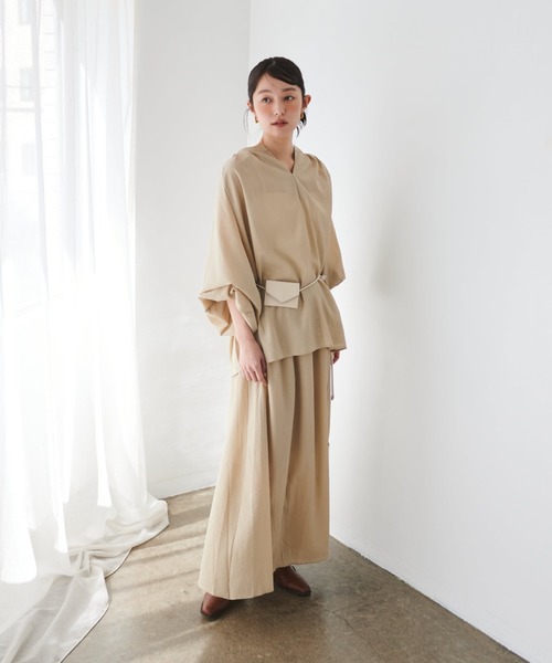 UmeFreshService WOOLY CLOTH セットアップ セール】3PCSシフォンセットアップ(セットアップ)|FMiBL