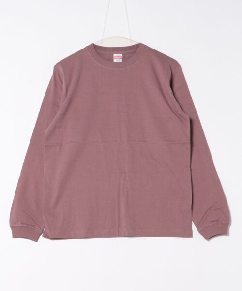 CERCA(チェルカ)の「United Athle/5.6オンス ロングスリーブリブ 無地 Tシャツ(Tシャツ/カットソー・メンズ・エンジ/ネイビー/グレー/ライム/グリーン/サファリグリーン/バイオレット/キャメル/ナチュラル/サンドベージュ/ライトオリーブ/グレイッシュブルー/スミクロ/バーガンディー/ホワイト/エメラルドブルー/アッシュグレー/ブラック/ダークブラウン/ロイヤルブルー/ライトピンク・SMALL/X-LARGE/MEDIUM/LARGE)」の2枚目の写真