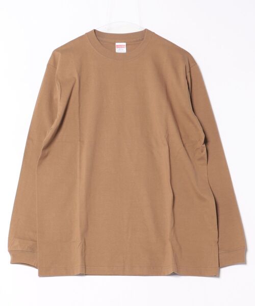 CERCA(チェルカ)の「United Athle/5.6オンス ロングスリーブリブ 無地 Tシャツ(Tシャツ/カットソー・メンズ・エンジ/ネイビー/グレー/ライム/グリーン/サファリグリーン/バイオレット/キャメル/ナチュラル/サンドベージュ/ライトオリーブ/グレイッシュブルー/スミクロ/バーガンディー/ホワイト/エメラルドブルー/アッシュグレー/ブラック/ダークブラウン/ロイヤルブルー/ライトピンク・SMALL/X-LARGE/MEDIUM/LARGE)」の19枚目の写真