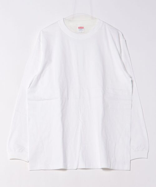 CERCA(チェルカ)の「United Athle/5.6オンス ロングスリーブリブ 無地 Tシャツ(Tシャツ/カットソー・メンズ・エンジ/ネイビー/グレー/ライム/グリーン/サファリグリーン/バイオレット/キャメル/ナチュラル/サンドベージュ/ライトオリーブ/グレイッシュブルー/スミクロ/バーガンディー/ホワイト/エメラルドブルー/アッシュグレー/ブラック/ダークブラウン/ロイヤルブルー/ライトピンク・SMALL/X-LARGE/MEDIUM/LARGE)」の1枚目の写真