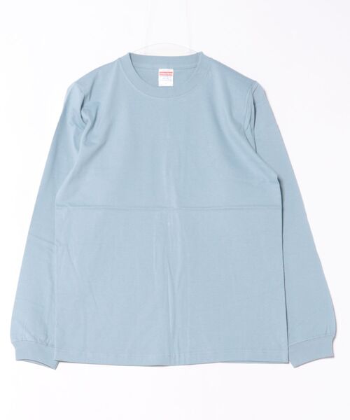 CERCA(チェルカ)の「United Athle/5.6オンス ロングスリーブリブ 無地 Tシャツ(Tシャツ/カットソー・メンズ・エンジ/ネイビー/グレー/ライム/グリーン/サファリグリーン/バイオレット/キャメル/ナチュラル/サンドベージュ/ライトオリーブ/グレイッシュブルー/スミクロ/バーガンディー/ホワイト/エメラルドブルー/アッシュグレー/ブラック/ダークブラウン/ロイヤルブルー/ライトピンク・SMALL/X-LARGE/MEDIUM/LARGE)」の17枚目の写真