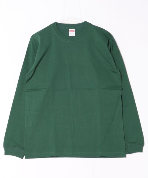 CERCA(チェルカ)の「United Athle/5.6オンス ロングスリーブリブ 無地 Tシャツ(Tシャツ/カットソー・メンズ・エンジ/ネイビー/グレー/ライム/グリーン/サファリグリーン/バイオレット/キャメル/ナチュラル/サンドベージュ/ライトオリーブ/グレイッシュブルー/スミクロ/バーガンディー/ホワイト/エメラルドブルー/アッシュグレー/ブラック/ダークブラウン/ロイヤルブルー/ライトピンク・SMALL/X-LARGE/MEDIUM/LARGE)」の11枚目の写真