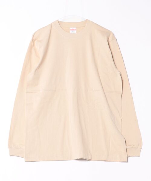 CERCA(チェルカ)の「United Athle/5.6オンス ロングスリーブリブ 無地 Tシャツ(Tシャツ/カットソー・メンズ・エンジ/ネイビー/グレー/ライム/グリーン/サファリグリーン/バイオレット/キャメル/ナチュラル/サンドベージュ/ライトオリーブ/グレイッシュブルー/スミクロ/バーガンディー/ホワイト/エメラルドブルー/アッシュグレー/ブラック/ダークブラウン/ロイヤルブルー/ライトピンク・SMALL/X-LARGE/MEDIUM/LARGE)」の8枚目の写真