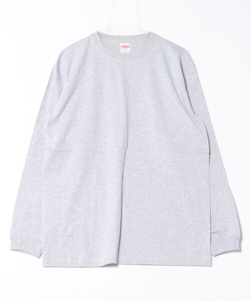 CERCA(チェルカ)の「United Athle/5.6オンス ロングスリーブリブ 無地 Tシャツ(Tシャツ/カットソー・メンズ・エンジ/ネイビー/グレー/ライム/グリーン/サファリグリーン/バイオレット/キャメル/ナチュラル/サンドベージュ/ライトオリーブ/グレイッシュブルー/スミクロ/バーガンディー/ホワイト/エメラルドブルー/アッシュグレー/ブラック/ダークブラウン/ロイヤルブルー/ライトピンク・SMALL/X-LARGE/MEDIUM/LARGE)」の5枚目の写真